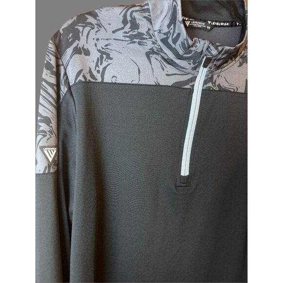 Levelwear 3/4 Zip Up Luca Lightweight Sweater - Picture 2 of 2